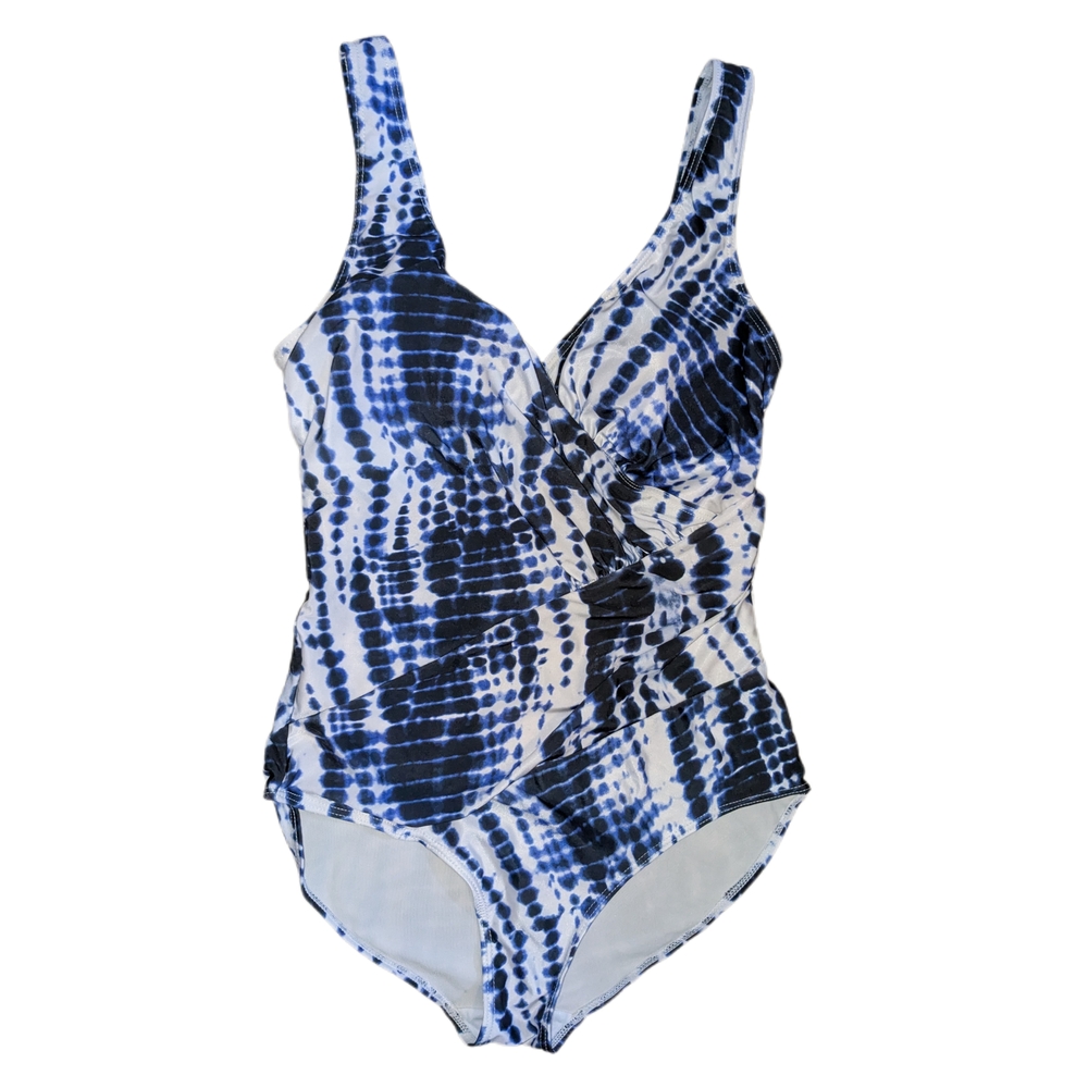 Paper Denim & Cloth Tie-Dye One Piece Swimsuit